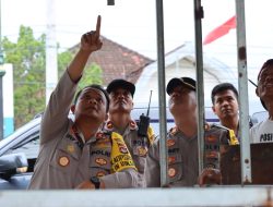 Pastikan Pengamanan Nataru Kapolres Lakukan Pengecekan
