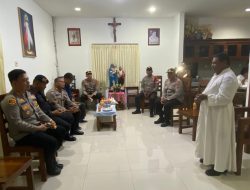 Kapolres Bima Kota Cek Sejumlah Gereja Saat Natal