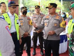 Kapolres KSB Turun Langsung Pengamanan Hari Raya Natal