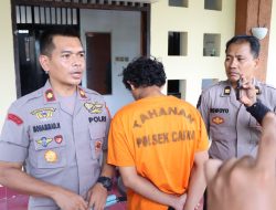 Tim Opsnal Polsek Sandubaya Tangkap Residivis pencuri