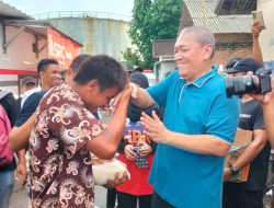 HBK Salurkan Bantuan Sembako untuk Nelayan Di Kota Mataram.