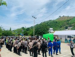 Polres Bima Kota Kerahkan 188 Personil Pengamanan Presiden RI