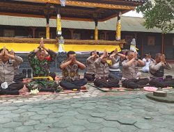 Polsek Ampenan Pererat Sinergitas TNI-Polri Melalui Binrohtal Dan Safari Kamtibmas