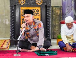 Kapolresta Mataram Safari Kamtibmas Dengan  Rutin Sarafi jumaat