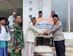 Jumat Curhat Poldi Salurkan Bantuan & Sumbagan Ke Masjid