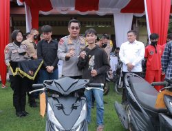 Polda NTB Kembalikan Motor Curian kepada Pemiliknya Tanpa Biaya