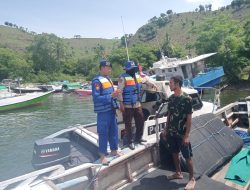 Sat Polairud Polres Bima Kota Imbau Nelayan  Agar tidak Melaut
