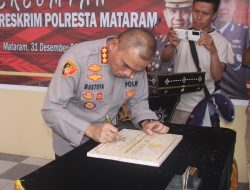 Kapolresta Resmikan Ruangan Unit Pidum Polresta Mataram