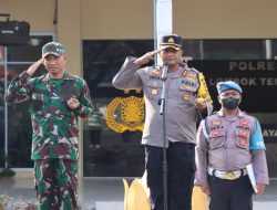 Polres Loteng Gelar Apel Pengamanan   Jelang Tahun Baru