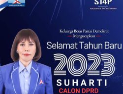 Suharti Mengucapkan Selamat Tahun Baru 2023