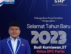 Ketua DPC Demokrat Sumbawa Budi Kurniawan: Selamat Tahun Baru 2023