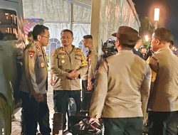 Kapolda  Ikuti Pantauan  Kapolri, Pengamanan Malam Pergantian Tahun