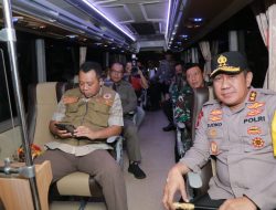 Kapolda Bersama Forkompinda Cek Pengamanan malam Tahun Baru