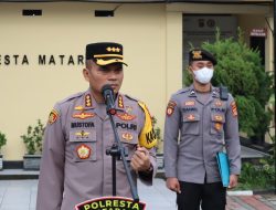 Ini Amanat Kapolresta Mataram Saat Apel Pertama di Awal 2023