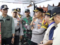 Kapolresta Berimakasih Kepada Masyarakat, Perayaan Tahun baru Aman