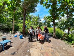 Polsek Rastim Bunarkan Judi Sabung Ayam