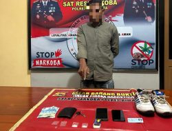 Tim Resnarkoba Kota Bima Amankan Pengedar Narkoba