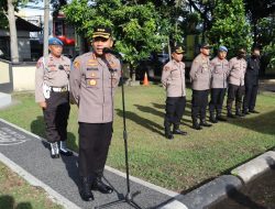 Kapolreta Mataram  kunjungan Kerja  ke Polsek Ampenan