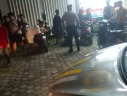 Antisipasi Balap Liar Personil Polsek Ampenan Lakukan Patroli