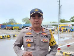 Kapolsek  Sosialisasi Kenaikan Tarif Jasa Penyebrangan