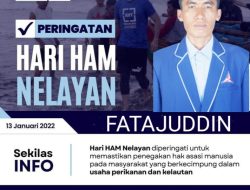 Fatajuddin: Selamat Memperingati Hari HAM Nelayan 