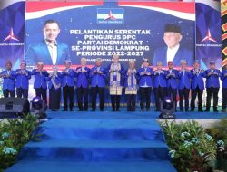 Lantik 15 DPC se-Lampung, AHY: Mari Satukan Visi dan Energi Menuju 2024