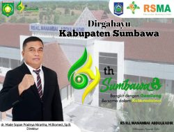 Selamat Ulang Tahun Kabupaten Sumbawa ke-64 Tahun