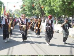 Wabup Novi Lepas Karnaval Budaya
