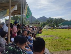 Polsek Brang Rea Amankan Pertandingan Sepak Bola