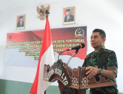 Kodim Loteng Terima Bimbingan Teknis Dan Kajian Teritorial Dari Pusterad 