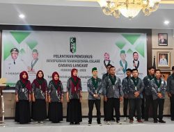 PB HMI Resmi Lantik Kepengurusan HMI Cabang Langkat Periode 2022-2023