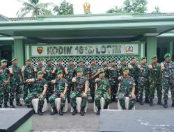 Danpusterad Kunjungi Di Kodim 1615/Lotim : Ini Pesannya 