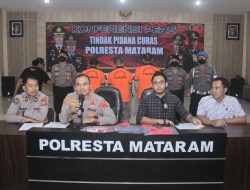 Pelaku Jambret di tangkap  Satrekrim  Polresta Mataram