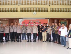 Kapolresta Mataram Beri Ucapan Selamat Saat HUT Satpam