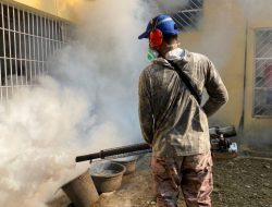 Cegah DBD, Lapas Sumbawa Lakukan Fogging