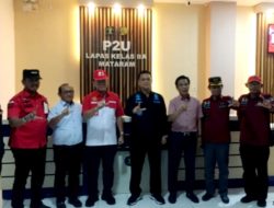 Kantor Wilayah Kemenkumham Sidak Lapas Kelas IIA Mataram