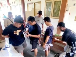 Sat Resnarkoba Polresta Mataram Amankan 8 Penguna Methapethamine