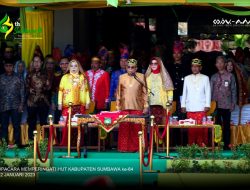 HUT ke-64 Kabupaten Sumbawa, Bupati Paparkan Capaian Kerja
