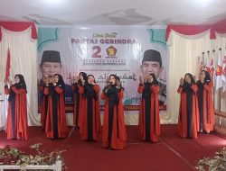 Semarak HUT ke 15 Partai Gerindra, Majlis Taklim Se kabupaten Bersaing Rebut Hadiah Puluhan Juta