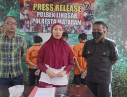 Unit Reskrim Polsek Lingsar Amankan Tiga Pelaku Pengeroyokan