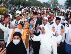 Sapa Ribuan Warga Nahdliyyin, AHY: Semoga NU Semakin Digdaya dalam Menjemput Abad Kedua Menuju Kebangkitan Baru