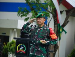 Apel Gelar Pasukan Pam Sambut Kedatangan RI-2 di NTB