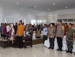 Polres Lombok Utara Amankan Kunker Mentri  Tenaga Kerja RI