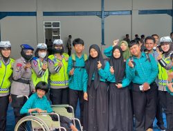 Polda NTB Berikan Edukasi pada Murid SLB I Mataram