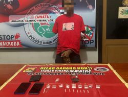 Tim Opsnal Sat Narkoba Bima Tangkap Pelaku Kejahatan Narkoba