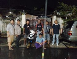 Hendak Kabur Bawa Sepeda Motor, Polisi Ciduk Pelaku