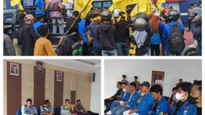 Kantor Imigrasi Sumbawa Didemo Puluhan Mahasiswa, Ada Apa ?