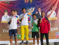 Satu Emas Dan Dua Perak Disumbangkan Serka Dito Priyambodo Anggota Jasrem 162/WB Untuk Kota Mataram