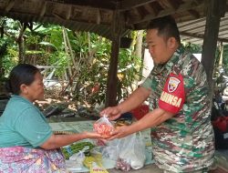 Babinsa 1606-05/Mataram Masuk Dapur, Jalin Kedekatan Bersama Warga Binaannya