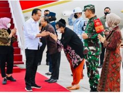 Tiba di Bali, Presiden Resmikan Pasar Seni Sukawati